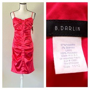 NWT Size 11/12 Bright Pink Party Dress